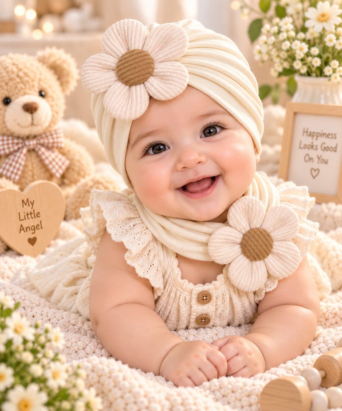 Baby Soft fabric head band set